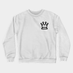 Crown (Black) Crewneck Sweatshirt